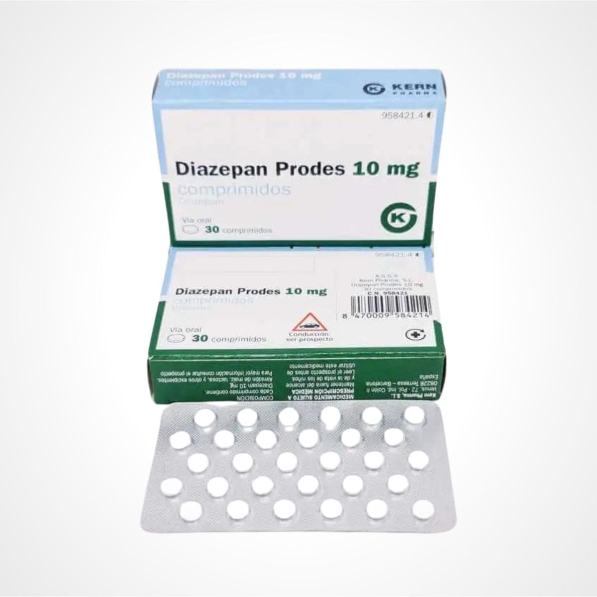 Diazepam Prodes 10mg Comprimidos