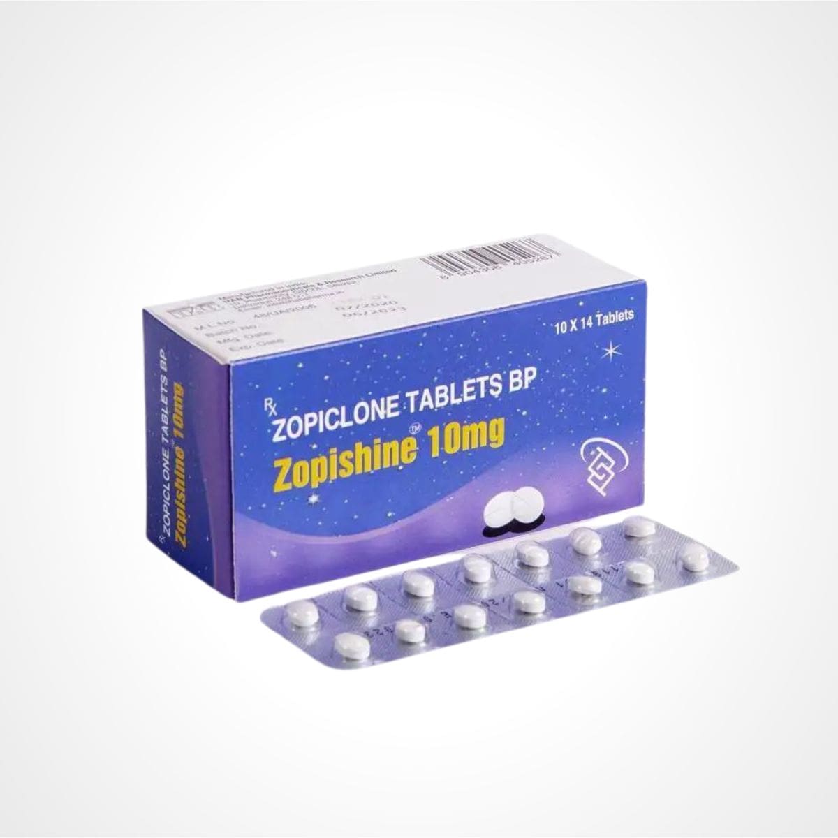 Zopiclone Tablets BP – Zopishine 10 mg