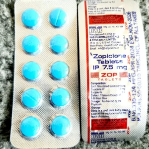 Buy Zopiclone-7.5mg blue